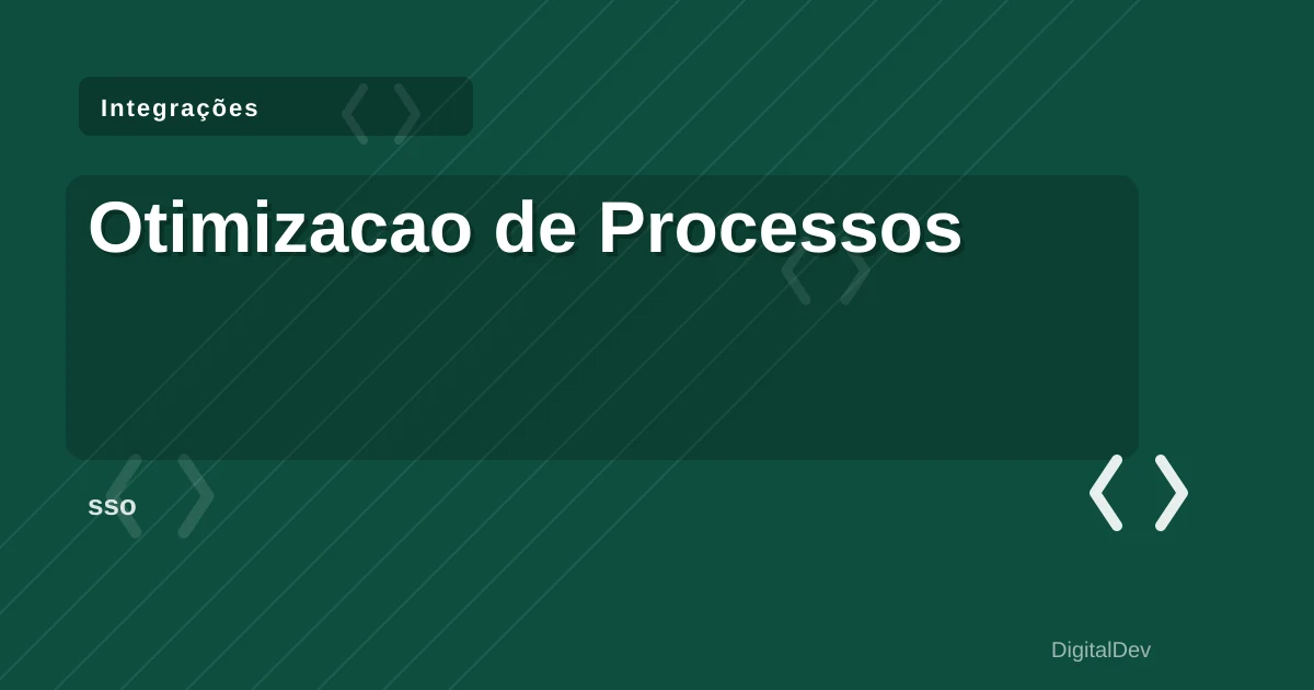 Otimizacao de Processos