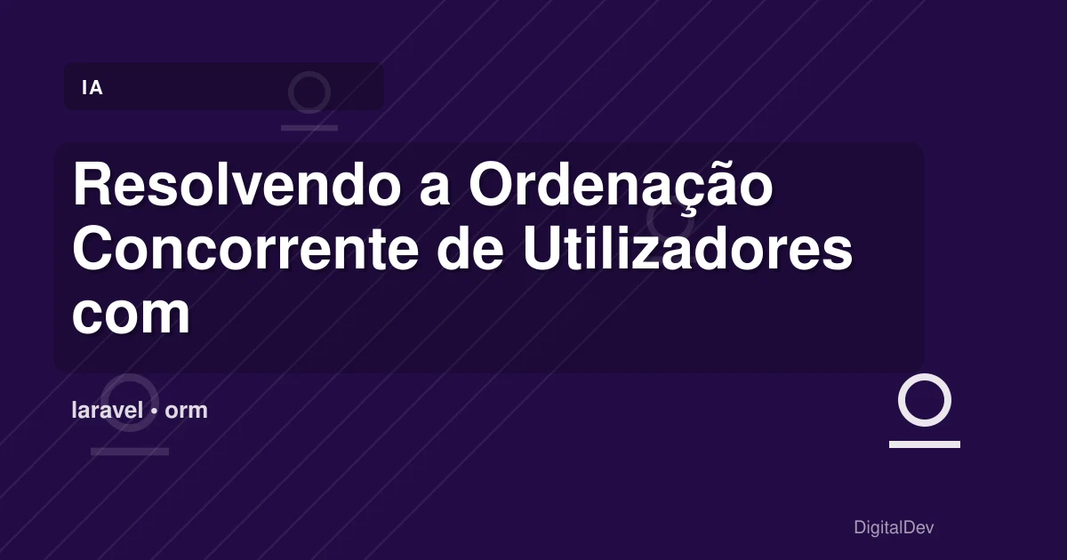 Resolvendo a Ordenação Concorrente de Utilizadores com Classificação Fracionada