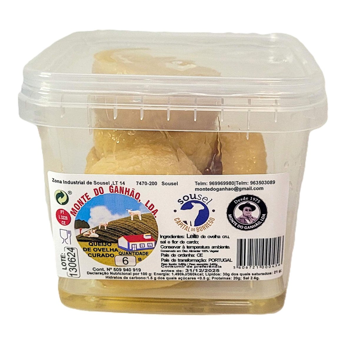 Balde 6 Queijos de Ovelha Curado