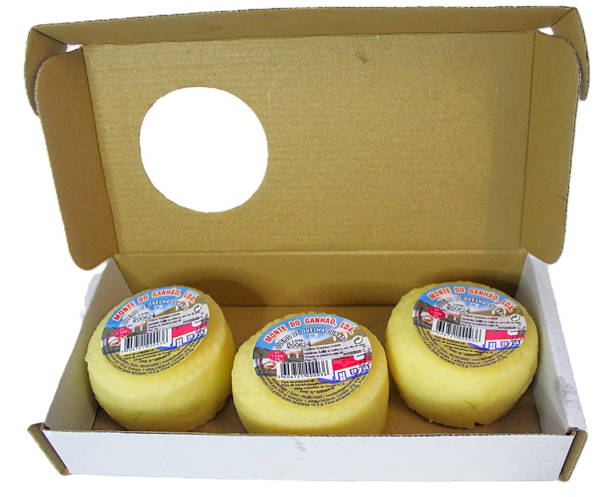 Caixa 3 Queijos de Ovelha Curado
