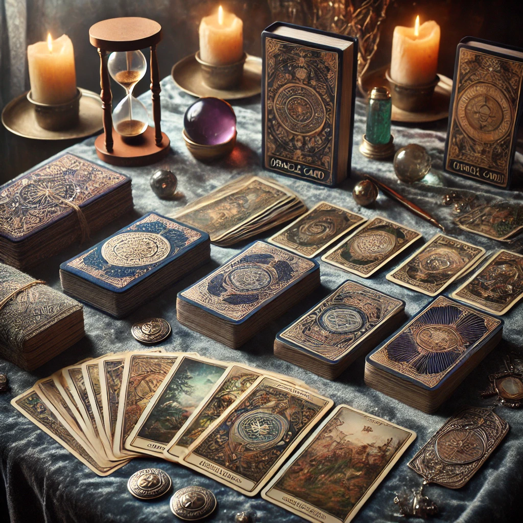 Cartas de Tarot e Oráculo