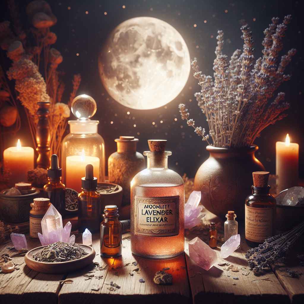 Moonlit Lavender Elixir for Inner Peace