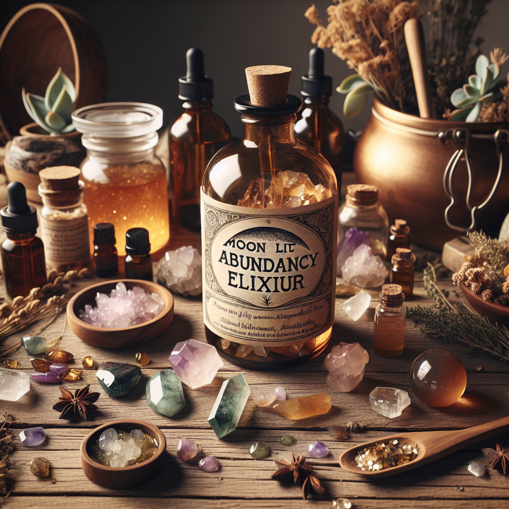 Elixir de Abundancia a la Luz de la Luna